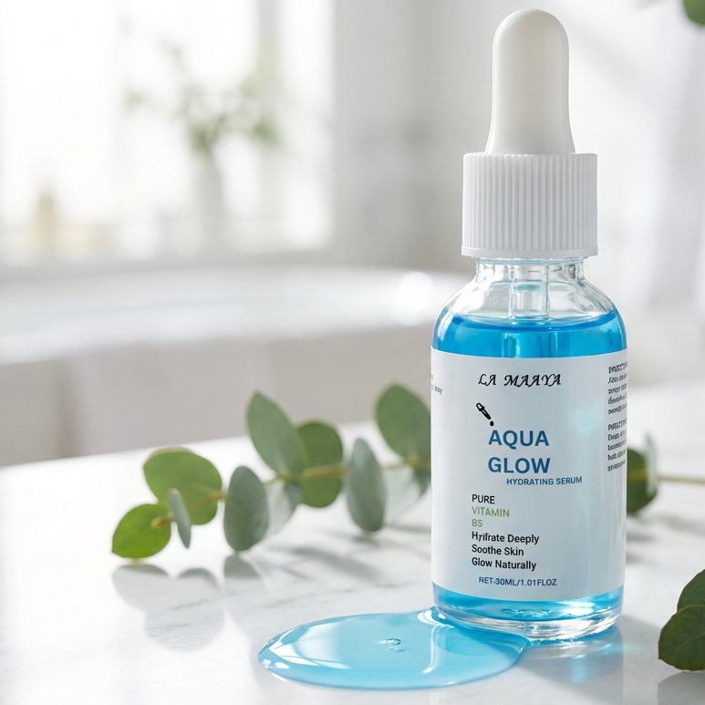 LA MAAYA Aqua Glow Hydrating Serum - Deep Moisture & Radiance Booster | 30ml