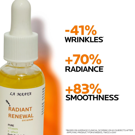 LA MAAYA Radiant Renewal Eye Serum - Dark Circle & Anti-Aging Treatment | 30ml